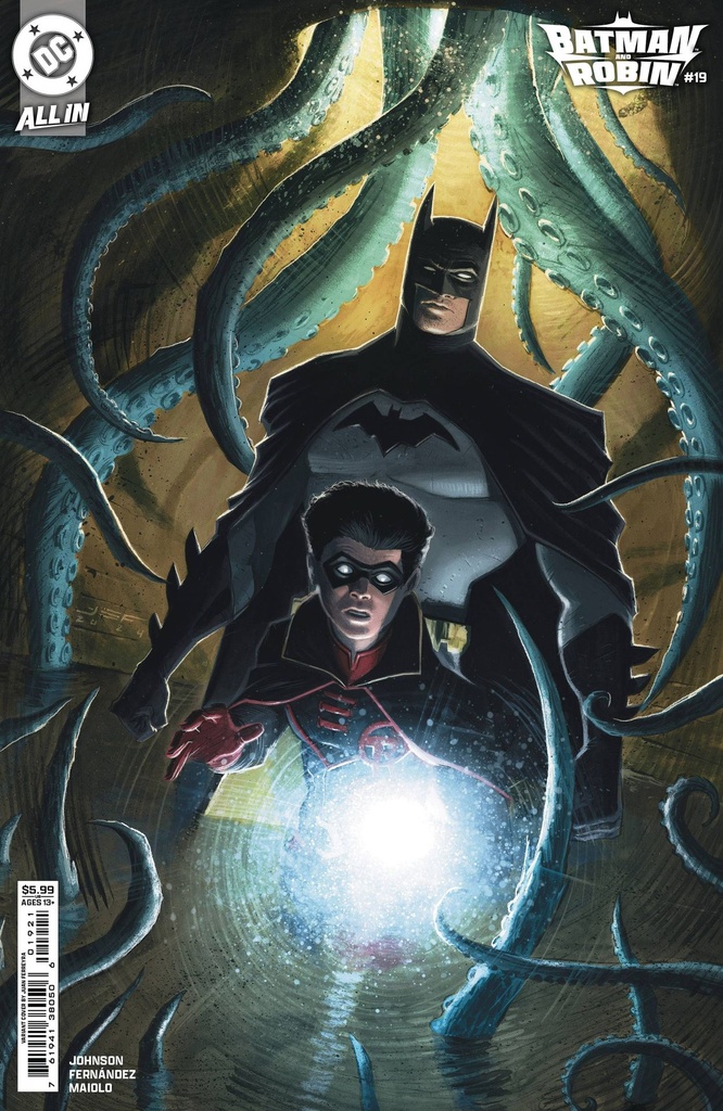 Batman and Robin #19 (Cover B Juan Ferreyra Card Stock Variant)
