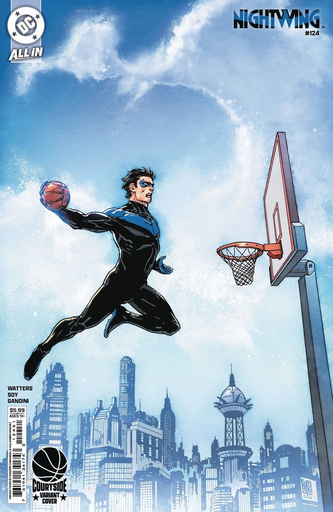 Nightwing #124 (Cover D Giuseppe Camuncoli Courtside Card Stock Variant)