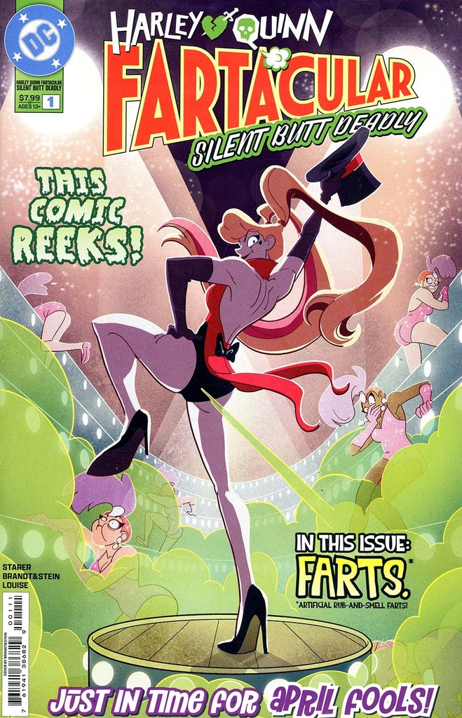 Harley Quinn Fartacular: Silent Butt Deadly #1 (Cover A Ted Brandt & Ro Stein)