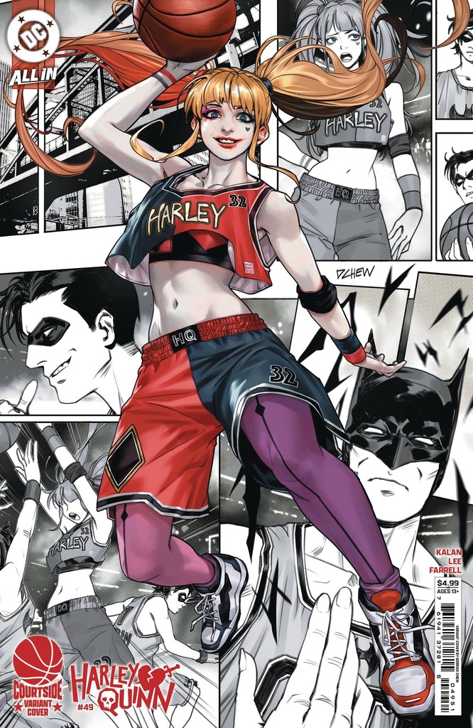 Harley Quinn #49 (Cover D Derrick Chew Courtside Card Stock Variant)
