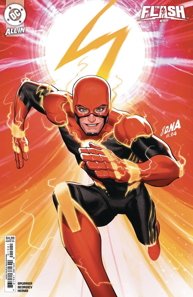 The Flash #19 (Cover B David Nakayama Card Stock Variant)