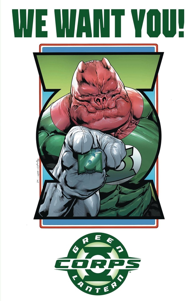Green Lantern Corps #2 (Cover E Fernando Pasarin & Oclair Albert Recruitment Variant)