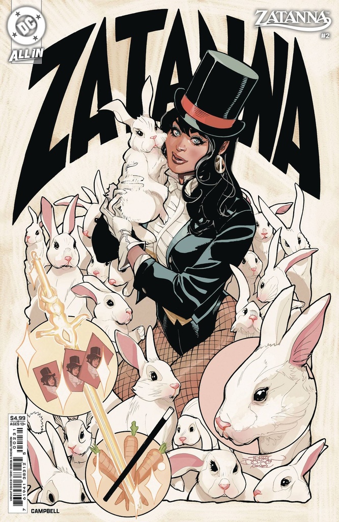 Zatanna #2 of 6 (Cover C Terry Dodson Card Stock Variant)