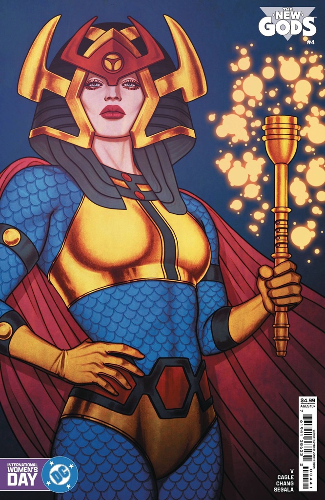 New Gods #4 of 12 (Cover D Jenny Frison International Womens Day Card Stock Variant)