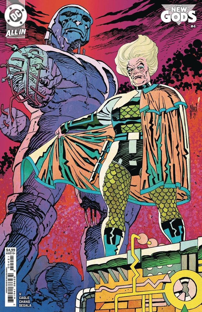 New Gods #4 of 12 (Cover B Guillem March Card Stock Variant)