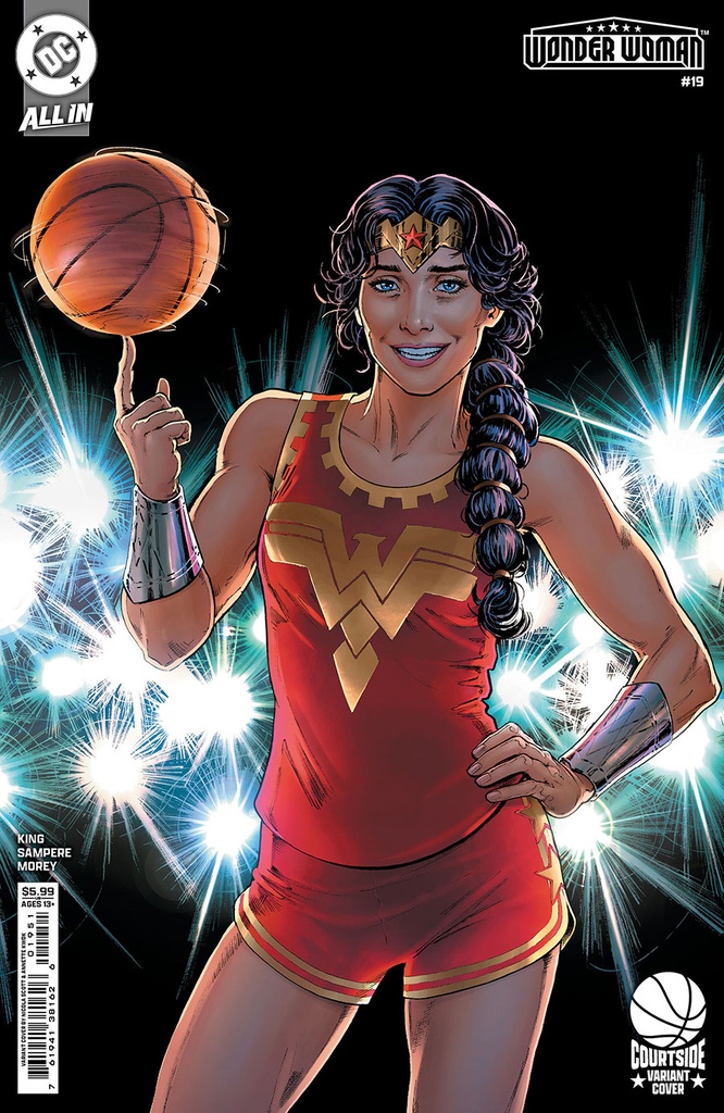 Wonder Woman #19 (Cover D Nicola Scott Courtside Card Stock Variant)