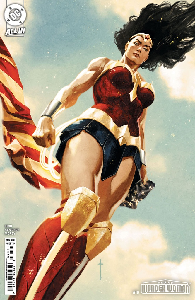 Wonder Woman #19 (Cover C Sebastian Fiumara Card Stock Variant)