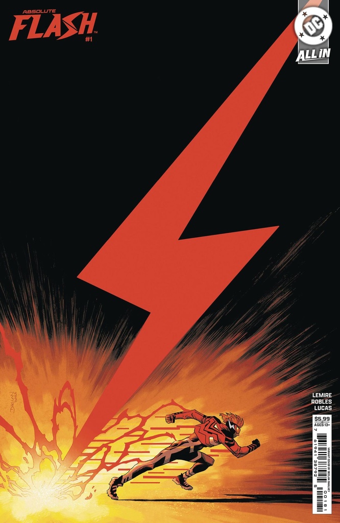Absolute Flash #1 (Cover E Declan Shalvey Card Stock Variant)