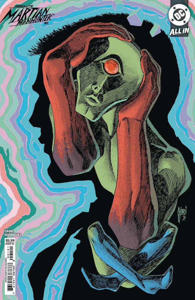 Absolute Martian Manhunter #1 of 12 (Cover B Guillem March Card Stock Variant)