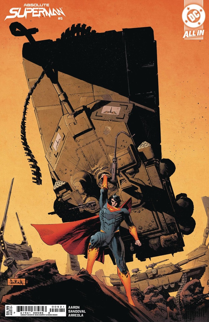 Absolute Superman #5 (Cover B Sean Gordon Murphy Card Stock Variant)