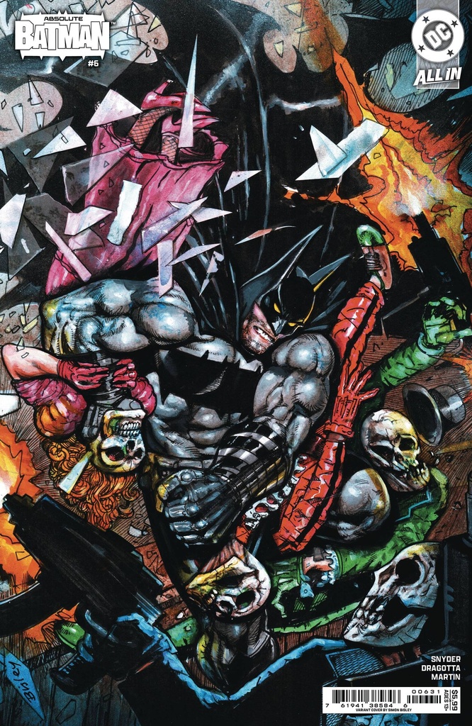 Absolute Batman #6 (Cover C Simon Bisley Card Stock Variant)