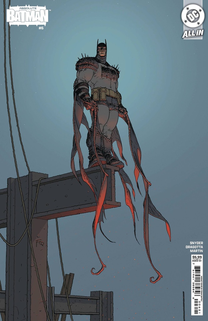 Absolute Batman #6 (Cover B Frank Quitely Card Stock Variant)