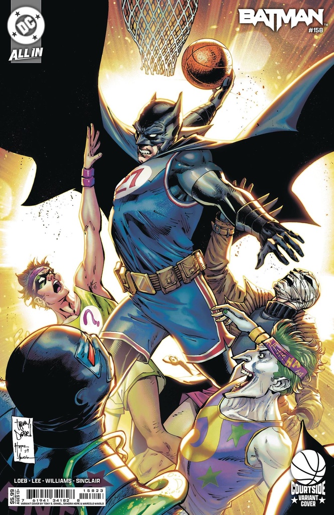 Batman #158 (Cover G Tony S Daniel Courtside Card Stock Variant)