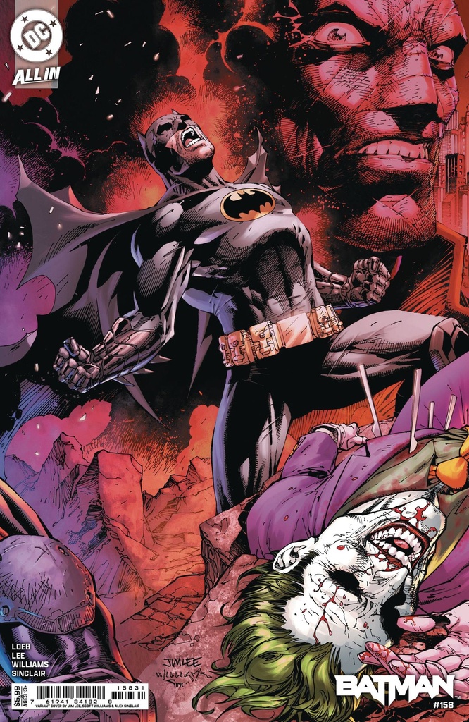 Batman #158 (Cover C Jim Lee & Scott Williams Connecting Card Stock Variant)