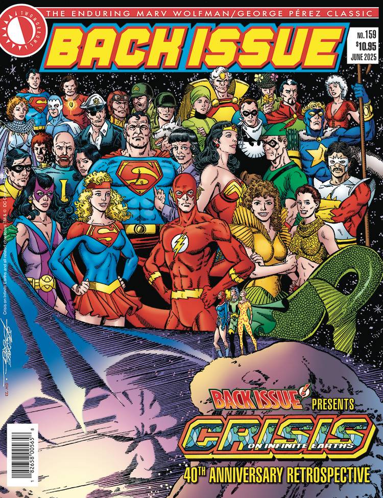 Back Issue! #159 (Crisis on Infinite Earths 40th Anniversary Retrospective)