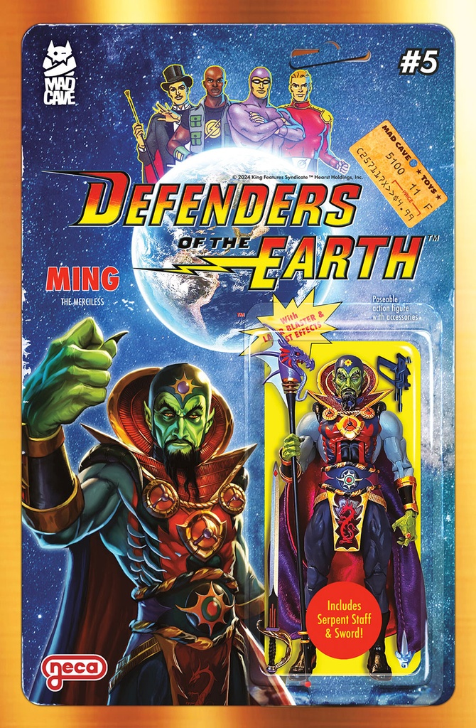 Defenders of the Earth #5 of 8 (Cover B Djordje Djokovic)