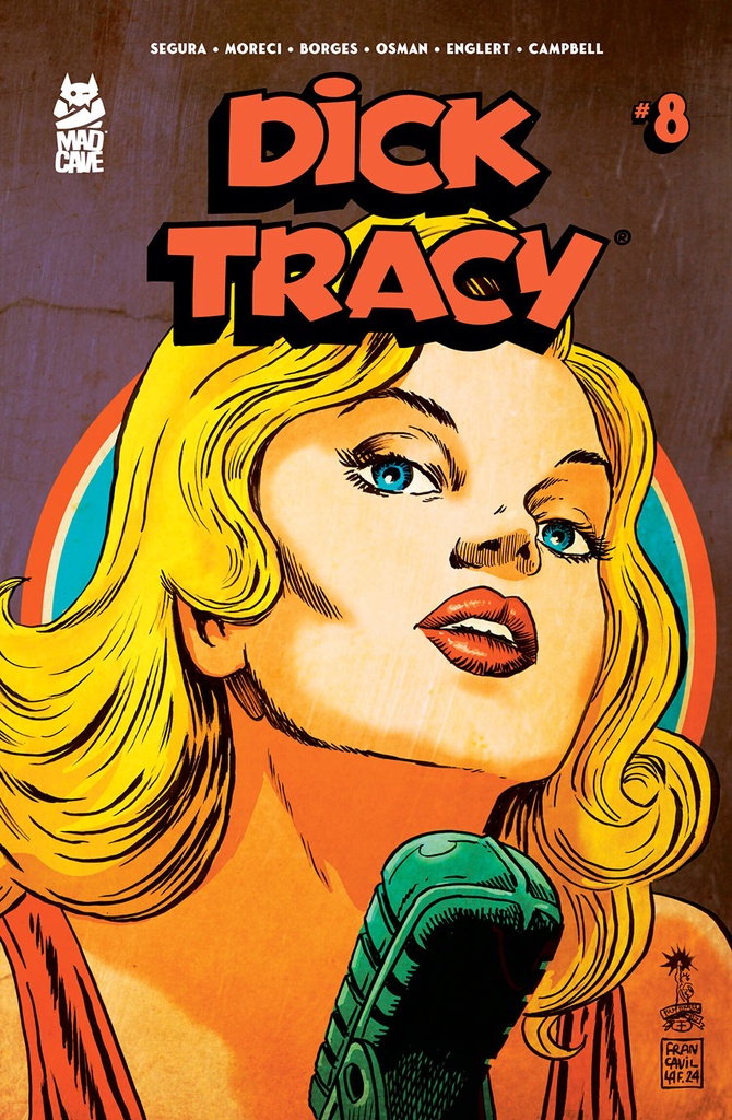 Dick Tracy #8 (Cover B Francesco Francavilla)