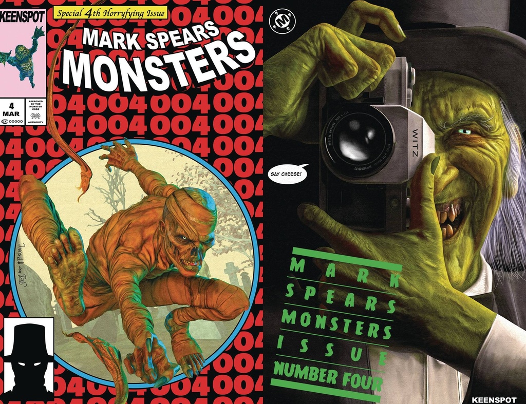 Mark Spears Monsters #4 (Cover F Holofoil Flip Variant)