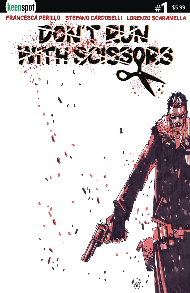 Don't Run with Scissors #1 (Cover D Stefano Cardoselli)