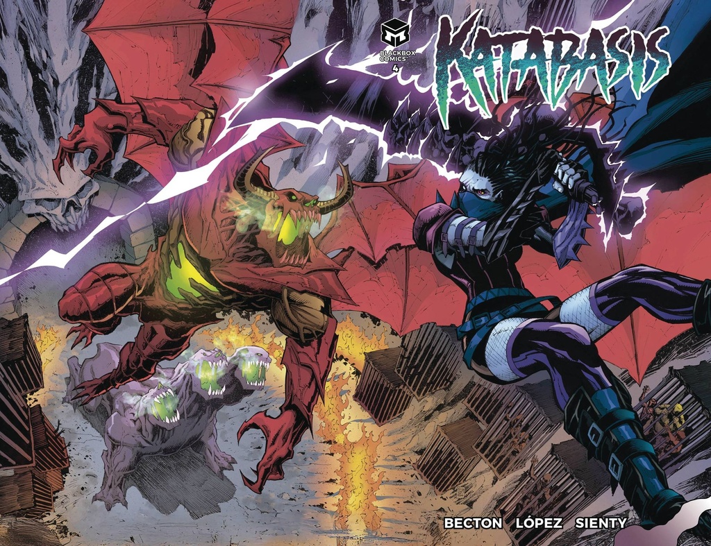 Katabasis #4 of 5 (Cover A Rodrigo Rocha)
