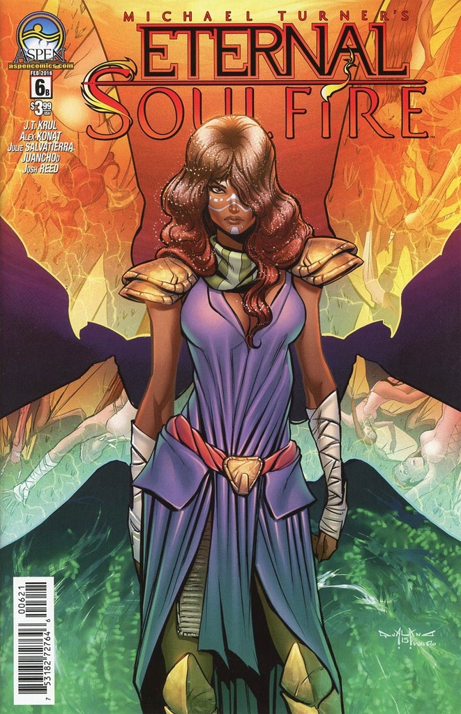 Eternal Soulfire #6 (Cover B Pasquale Qualano)