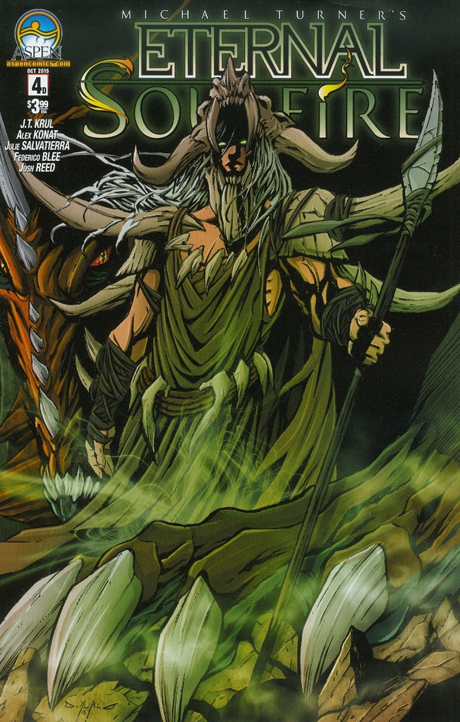 Eternal Soulfire #4 (Cover D Pasquale Qualano)