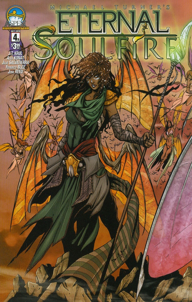 Eternal Soulfire #4 (Cover A Pasquale Qualano)