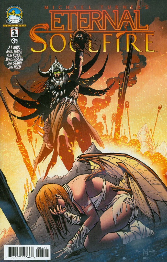 Eternal Soulfire #3 (Cover B Pasquale Qualano)