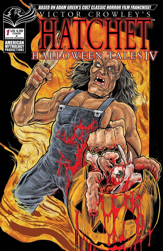 Victor Crowley's Hatchet: Halloween Tales IV #1 (Cover B Buz Hasson & Ken Haeser)