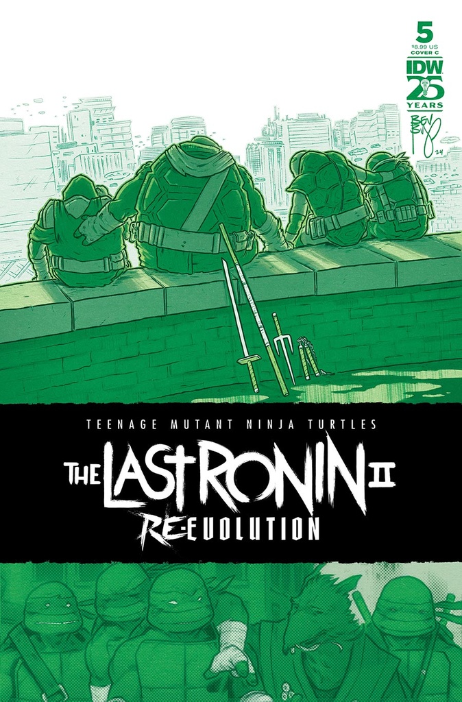 Teenage Mutant Ninja Turtles: The Last Ronin II - Re-Evolution #5 (Cover C Ben Bishop)
