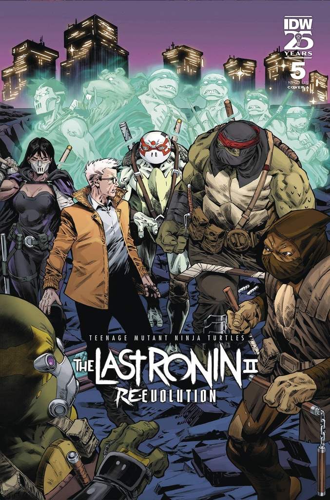 Teenage Mutant Ninja Turtles: The Last Ronin II - Re-Evolution #5 (Cover A Esau Escorza & Issac Escorza)