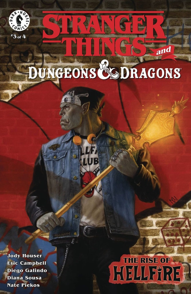 Stranger Things and Dungeons & Dragons: The Rise of Hellfire #3 (Cover A Myles Wohl)