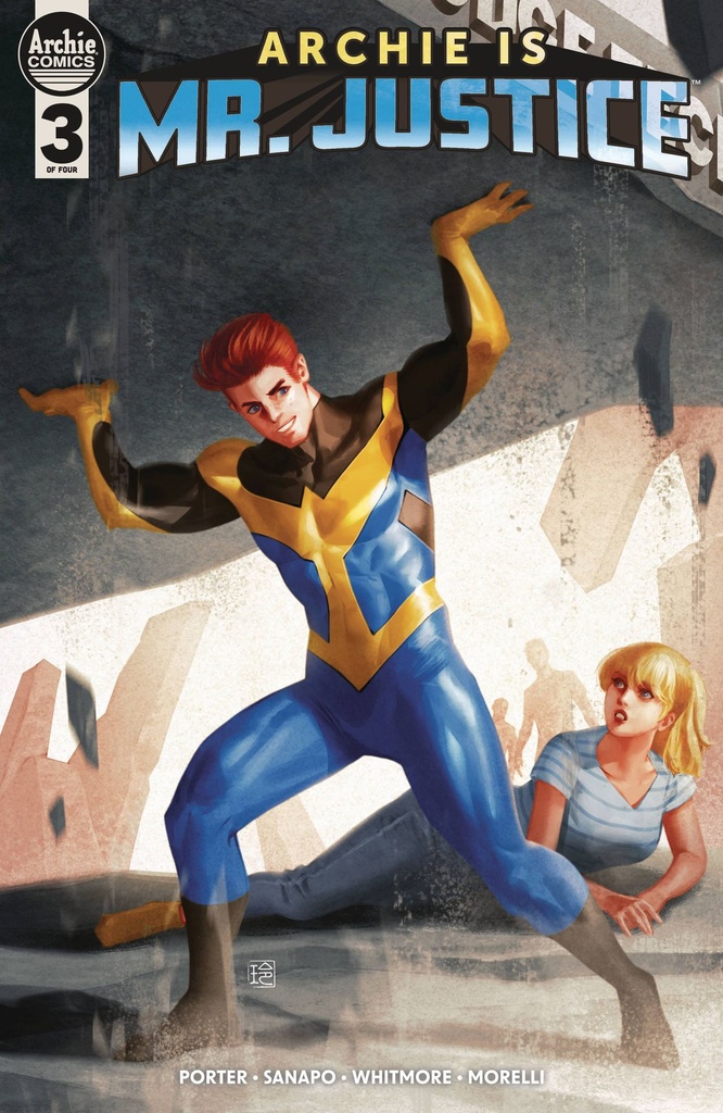 Archie is Mr. Justice #3 of 4 (Cover A Reiko Murakami)