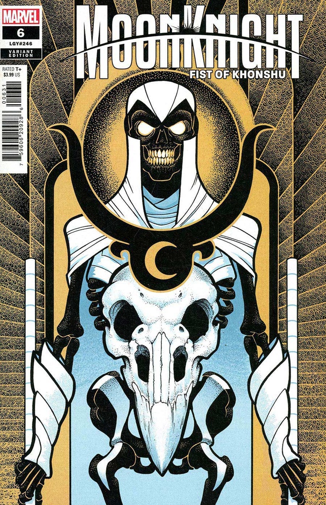 Moon Knight: Fist of Khonshu #6 (J Gonzo Variant)