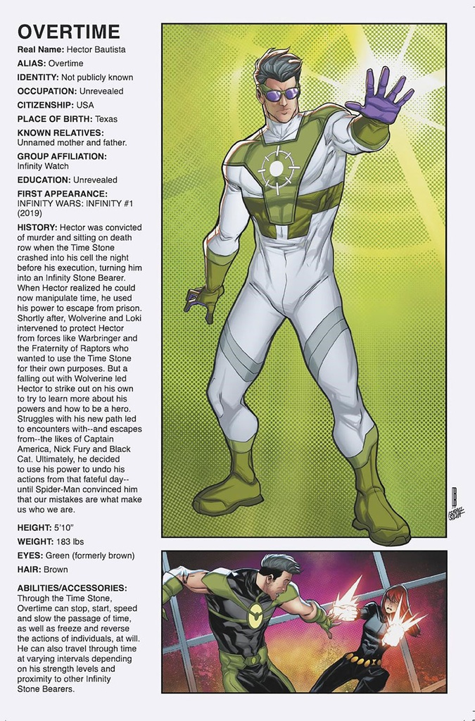 The Infinity Watch #3 of 5 (David Baldeon Handbook Variant)