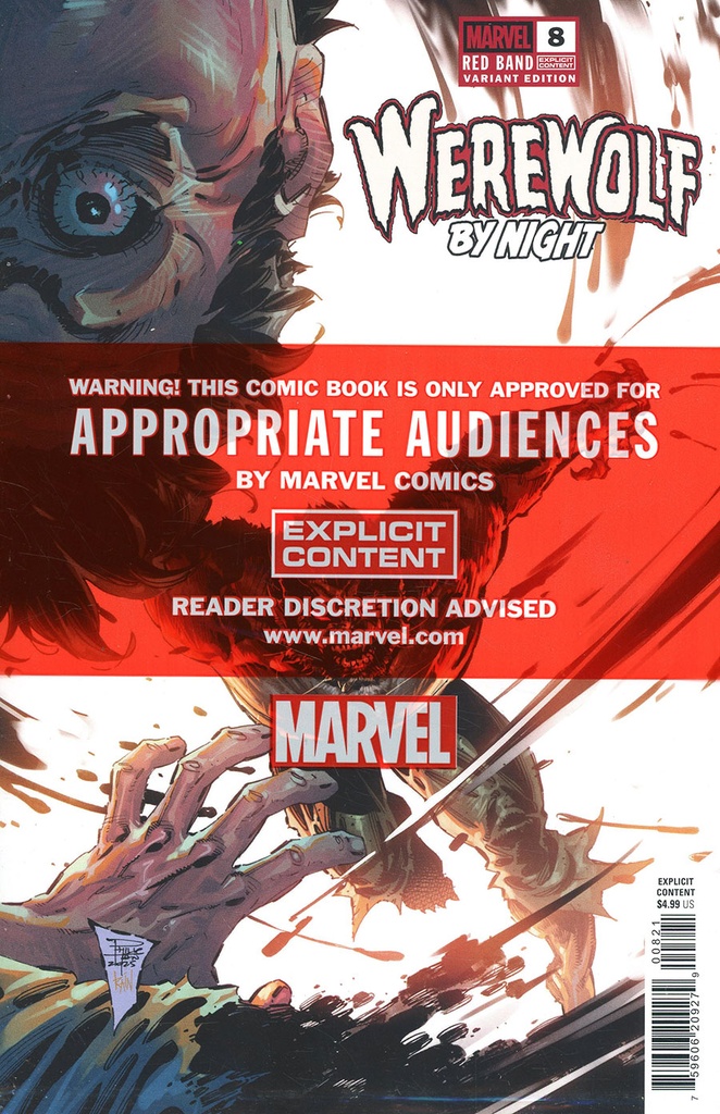 Werewolf by Night: Red Band #8 (Philip Tan Variant)