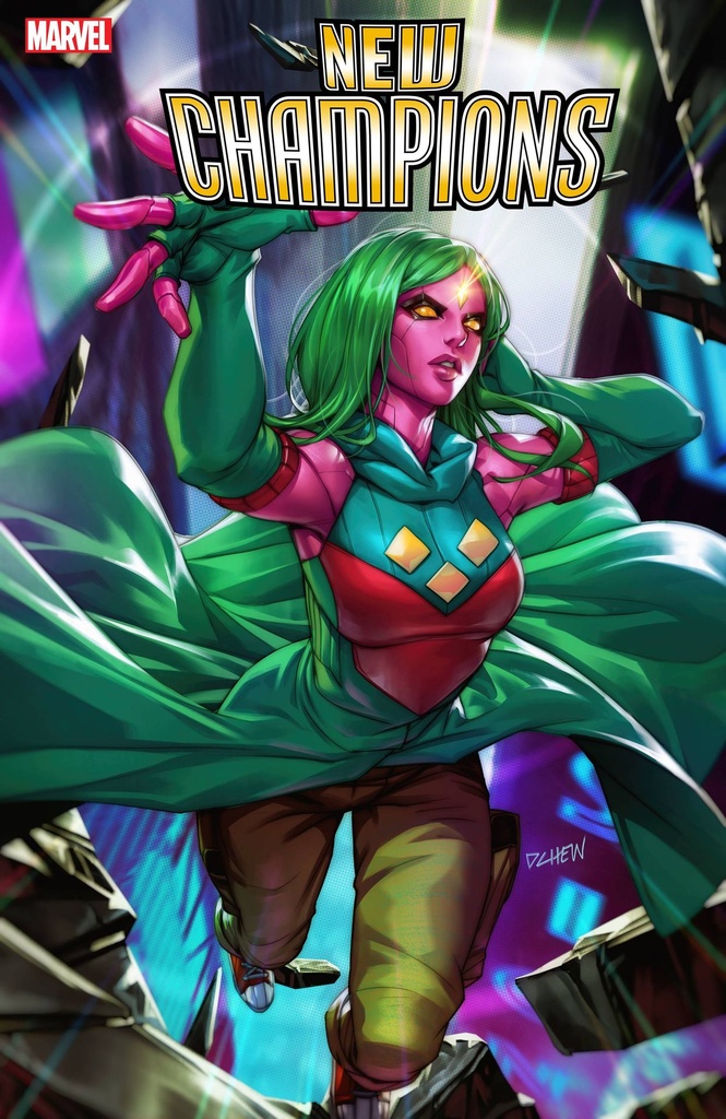 New Champions #3 (Derrick Chew Viv Vision Variant)