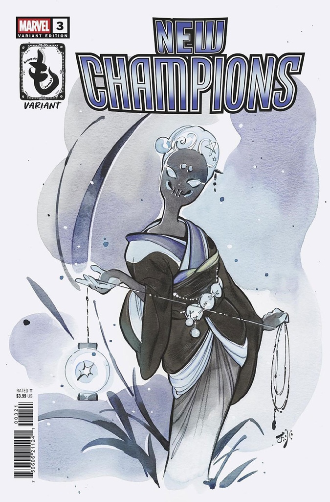 New Champions #3 (Peach Momoko Kimono Variant)