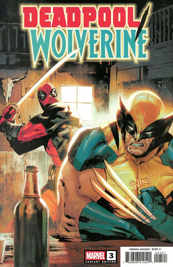 Deadpool/Wolverine #3 (Rafael de Latorre Variant)