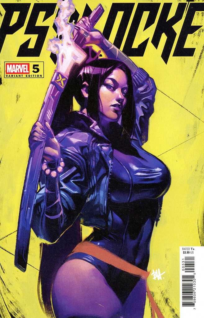 Psylocke #5 (Ben Harvey Psylocke Variant)