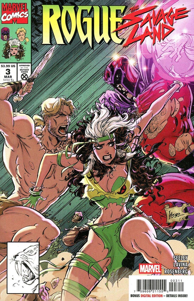 Rogue: The Savage Land #3 of 5