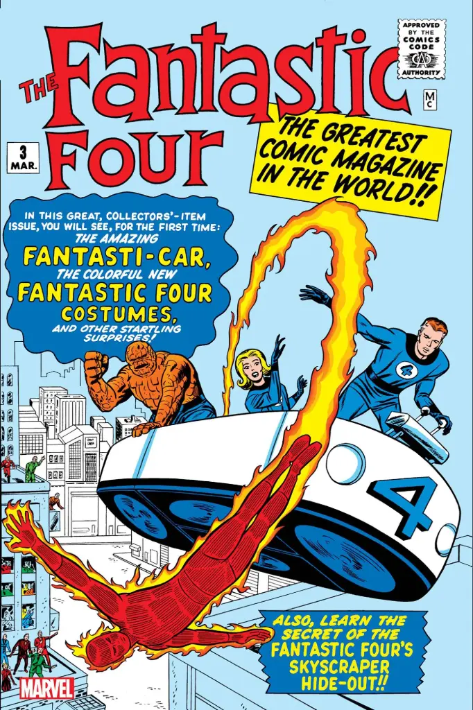 Fantastic Four #3 (Facsimile Edition Foil Variant)