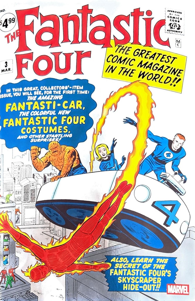 Fantastic Four #3 (Facsimile Edition Foil Variant)