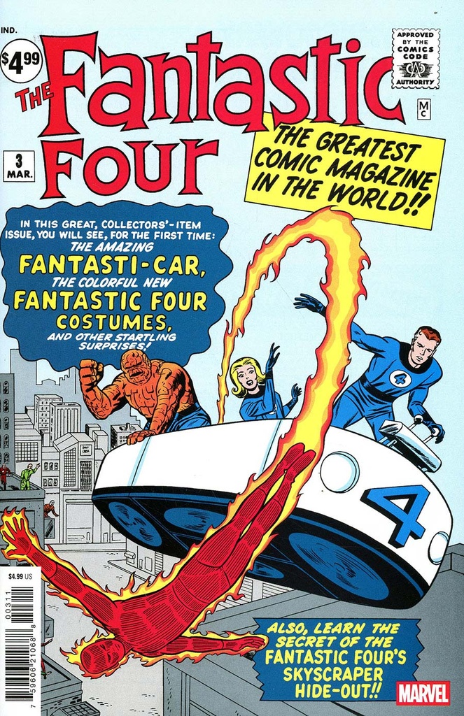 Fantastic Four #3 (Facsimile Edition)