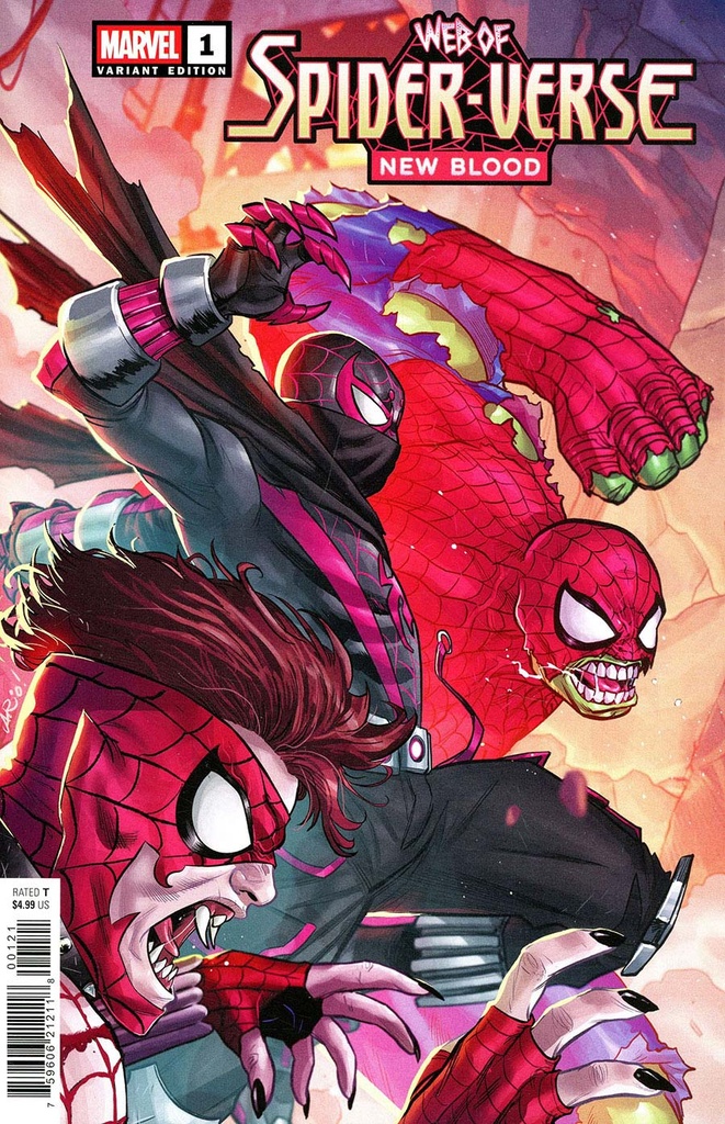 Web of Spider-Verse: New Blood #1 (Ario Anindito Connecting Variant)