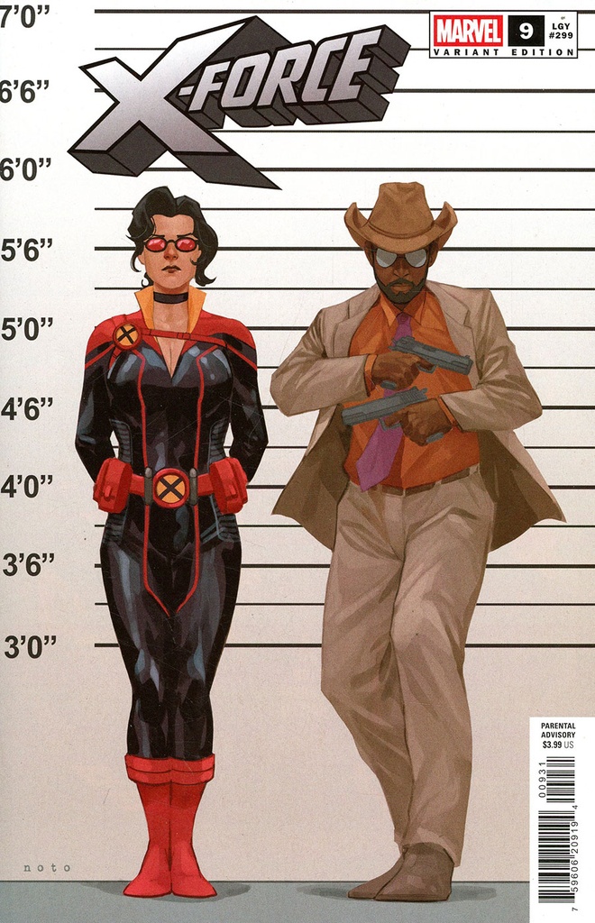 X-Force #9 (Phil Noto X-Manhunt Connecting Variant)