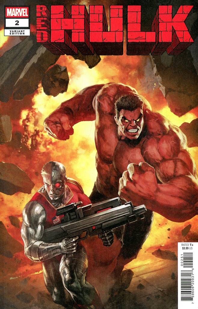 Red Hulk #2 (Skan Variant)