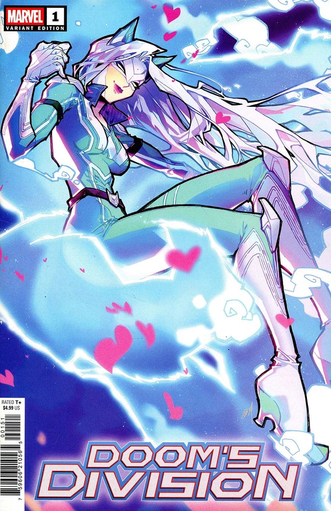 Doom's Division #1 of 5 (Rose Besch White Fox Variant)