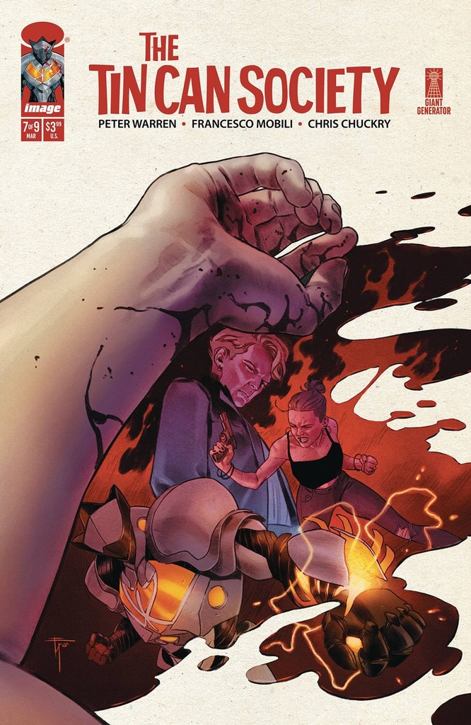 The Tin Can Society #7 of 9 (Cover A Francesco Mobili & Chris Chuckry)