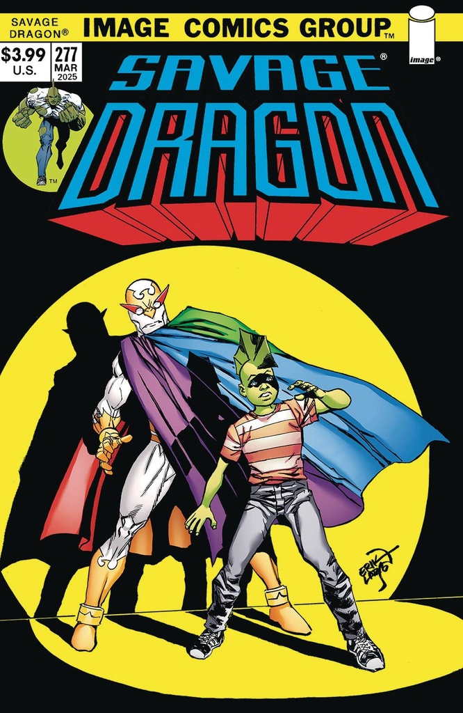 Savage Dragon #277 (Cover B Erik Larsen 70s Trade Dress Variant)